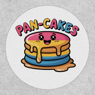 Pan-Cakes Funny Pansexual LGBTQ Funny Pride Patch