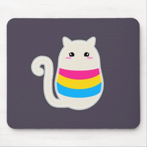 Pan Cat Mouse Pad