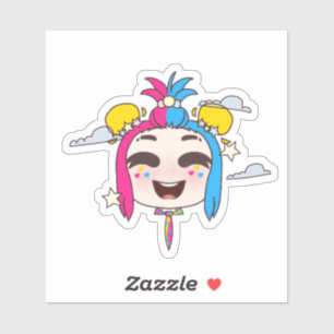 PAN cute girl sticker