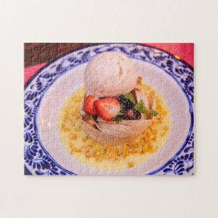 Pan de Elote Mexican Corn Dessert Jigsaw Puzzle