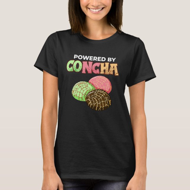 Pan Dulce Concha Mexican Bread T-Shirt (Front)