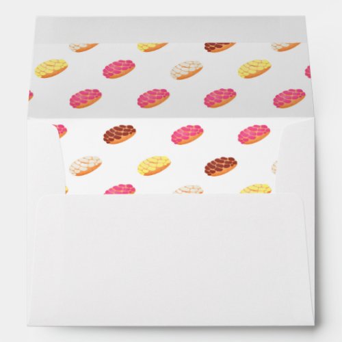 Pan Dulce Mexican Concha Sweet Bread Envelope