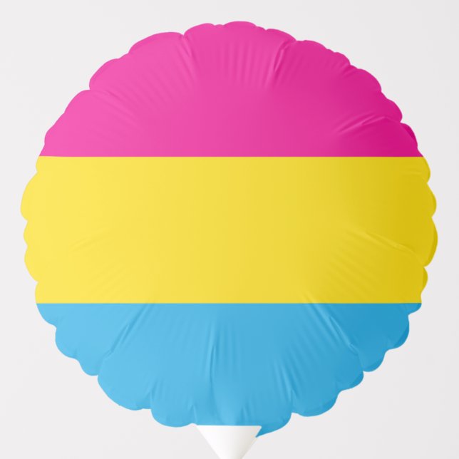 Pan Flag Balloon (Front)