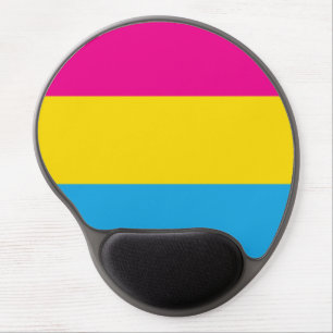 Pan Flag Gel Mouse Pad