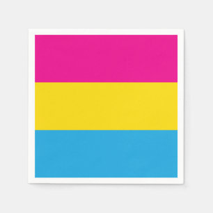Pan Flag Napkins