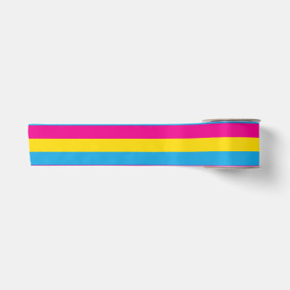 Pan Flag Satin Ribbon