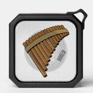 Pan flute / panpipes cartoon illustration bluetooth speaker
