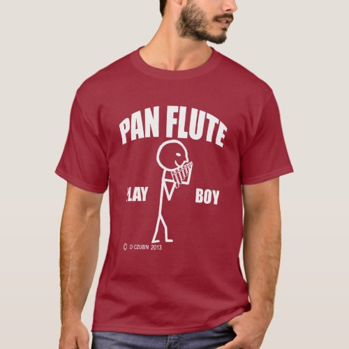 Pan Flute Play Boy T_Shirt