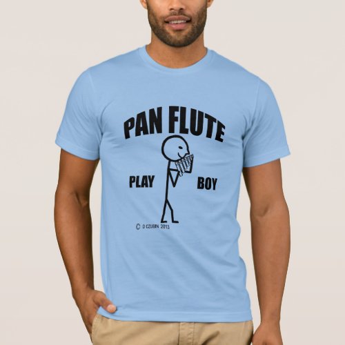 Pan Flute Play Boy T_Shirt