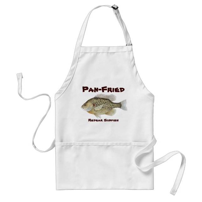 Pan-Fried Fish Adult Apron (Front)