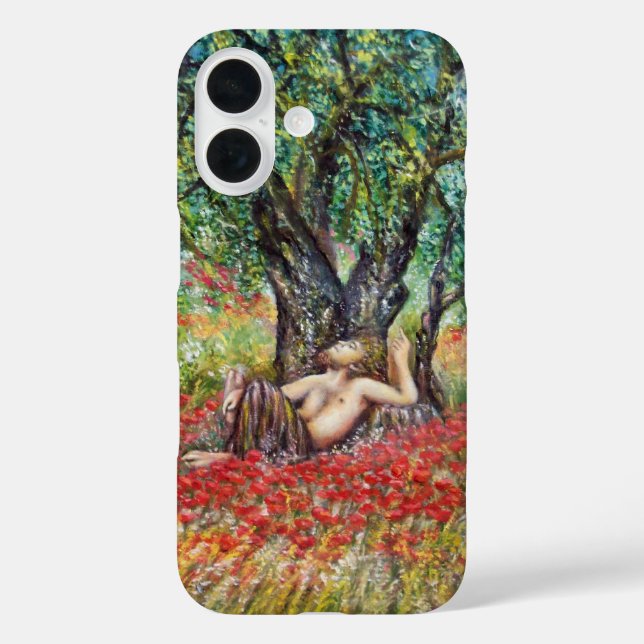 PAN, OLIVE TREE AND POPPY FIELDS Case-Mate iPhone CASE (Back)