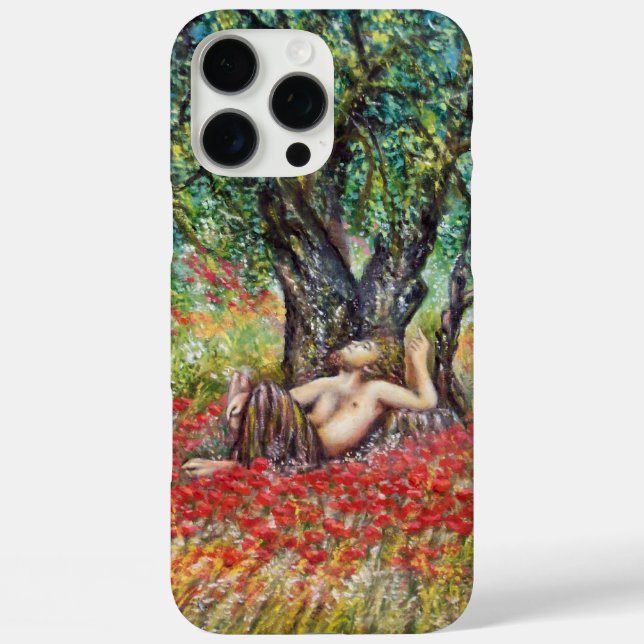 PAN, OLIVE TREE AND POPPY FIELDS Case-Mate iPhone CASE (Back)