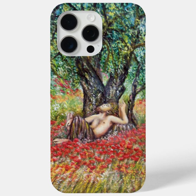 PAN, OLIVE TREE AND POPPY FIELDS Case-Mate iPhone CASE (Back)