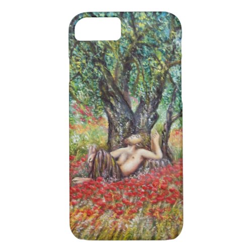 PAN OLIVE TREE AND POPPY FIELDS iPhone 87 CASE