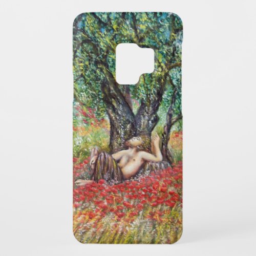 PAN OLIVE TREE AND POPPY FIELDS Case_Mate SAMSUNG GALAXY S9 CASE