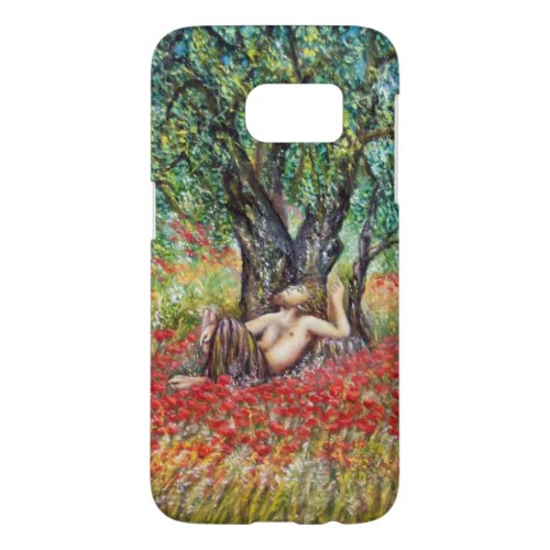 PAN OLIVE TREE AND POPPY FIELDS SAMSUNG GALAXY S7 CASE