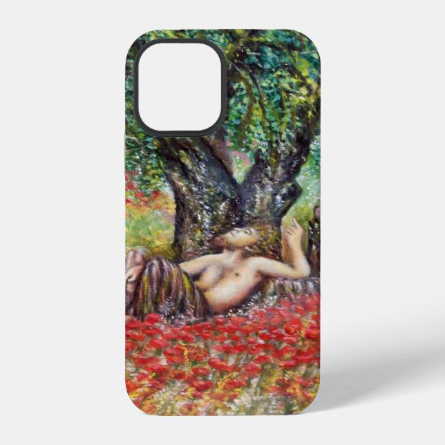 PAN, OLIVE TREE AND POPPY FIELDS IPHONE CASE (Back)