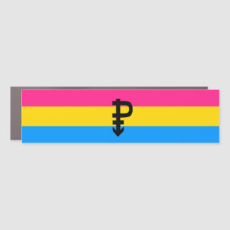 Pan Pride Car Magnet