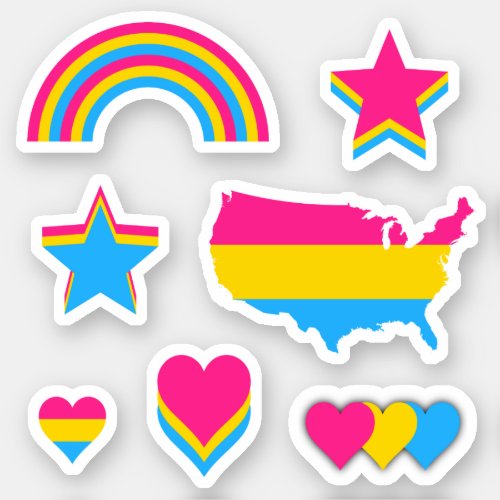 Pan Pride Designs I Sticker