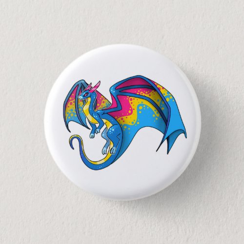 Pan Pride Dragon Button