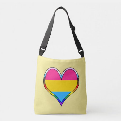 Pan Pride Heart Crossbody Bag