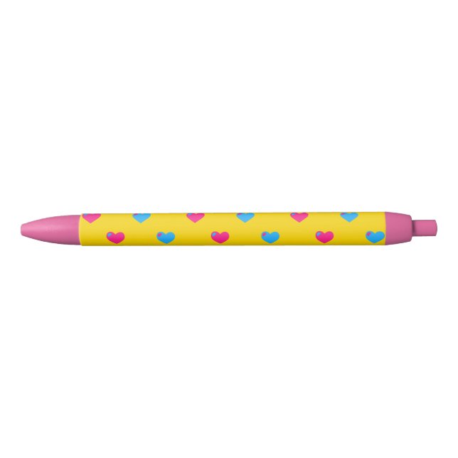 Pan Pride Hearts Pen (Front)