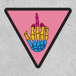 Pan Pride Skeleton Hand Patch