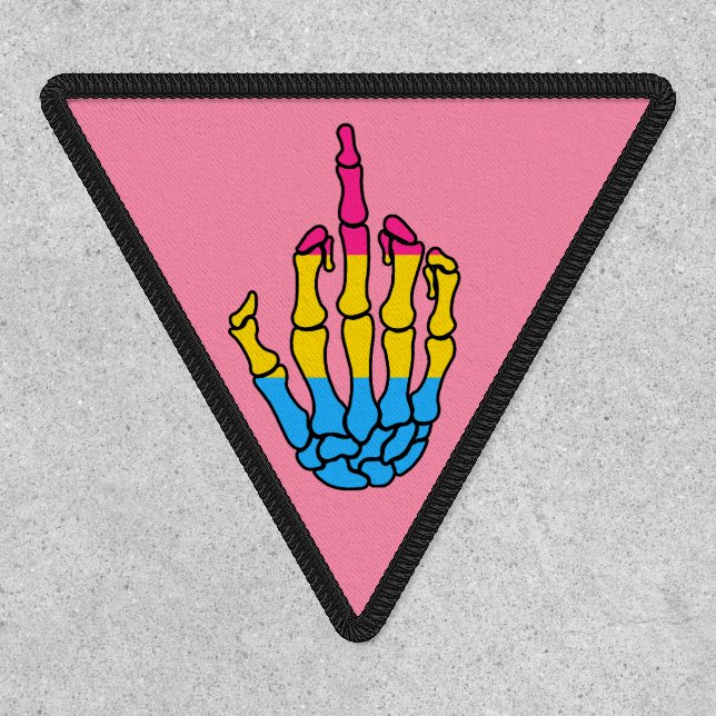 Pan Pride Skeleton Hand Patch (Front)