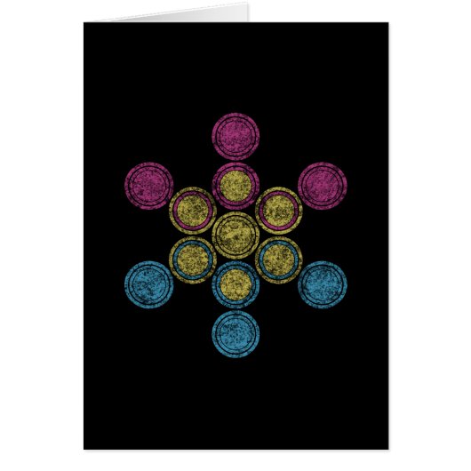 pan Sacred circles Cards (Front)