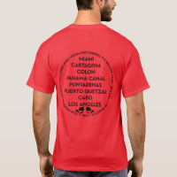 Panama Canal First Time Back Black Logo