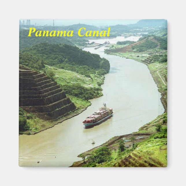 panama canal magnet (Front)
