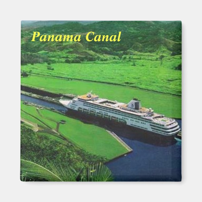 Panama Canal Magnet (Front)