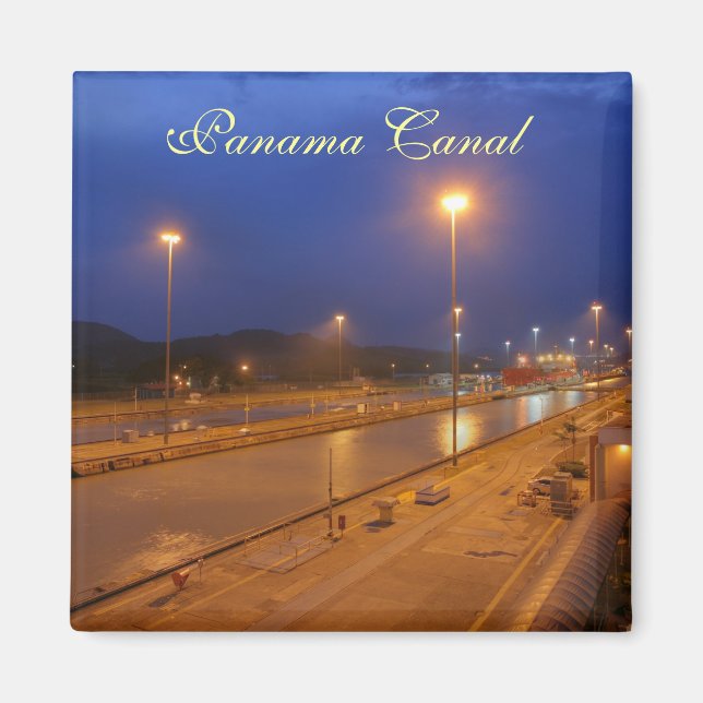 Panama Canal Magnet (Front)