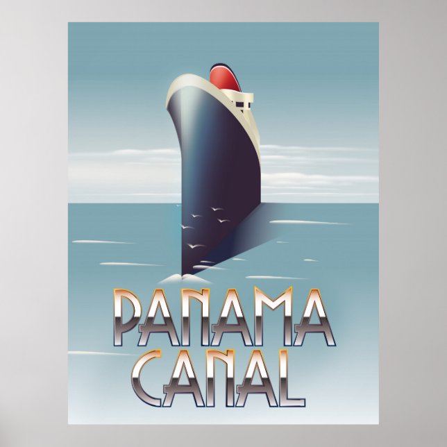 Panama Canal Poster (Front)