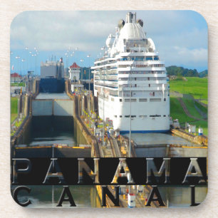 Panama Canal Souvenir Coaster