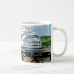 Panama Canal Souvenir Coffee Mug