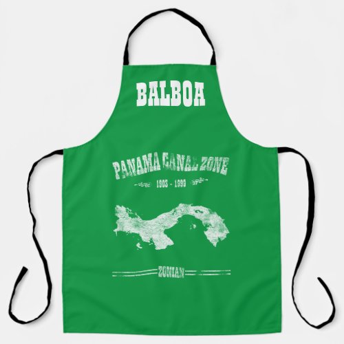 Panama Canal Zone 1903 _ 1999  Zonian T_Shirt Apron