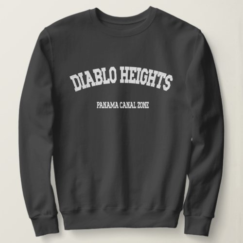 Panama Canal Zone Diablo Heights v02 Sweatshirt