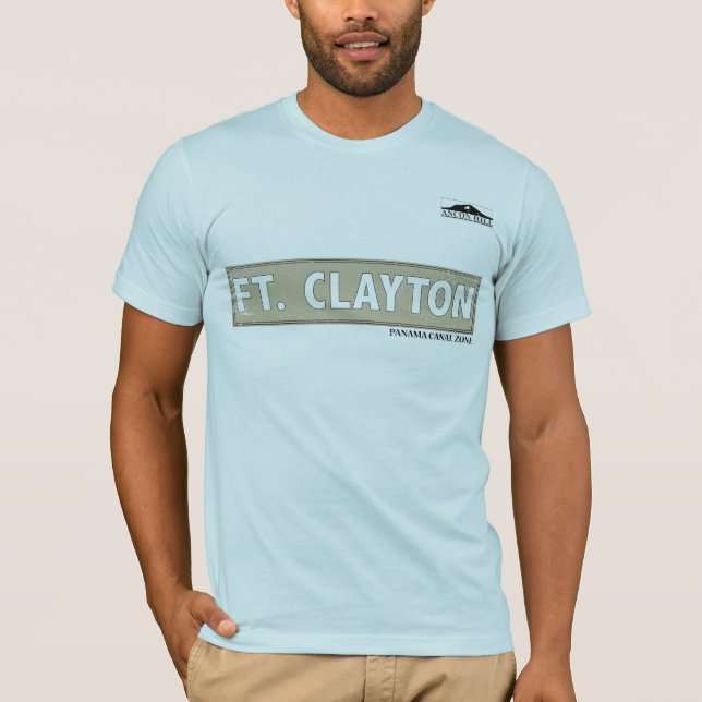 Panama Canal Zone: Ft. Clayton T-Shirt (Front)