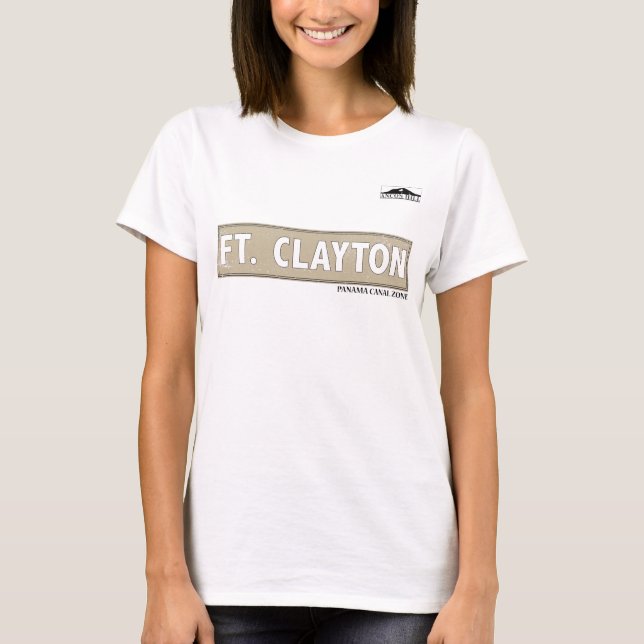 Panama Canal Zone: Ft. Clayton T-Shirt (Front)