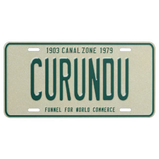 Panama Canal Zone Plates 80: Curundu