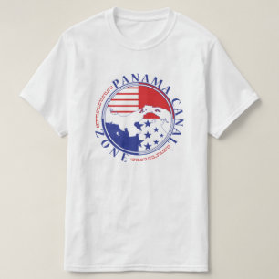 Panama Canal Zone with Isthmus T-Shirt