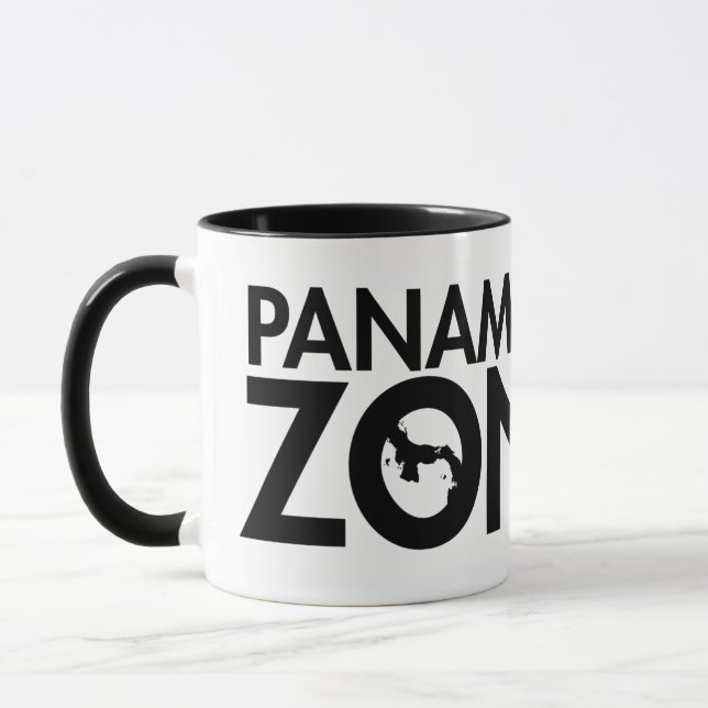 Panama Canal Zonian Mug (Left)