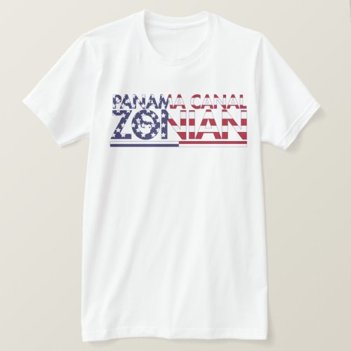 Panama Canal Zonian Patriotic T_Shirt