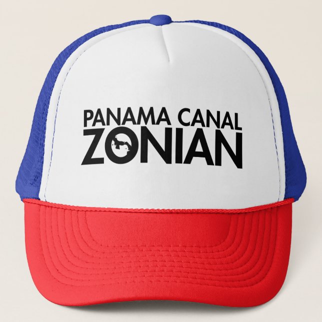 Panama Canal Zonian Trucker Hat (Front)