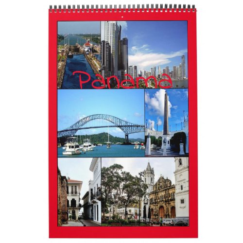 Panama _ Central America _ Calendar