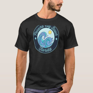 Panama City Beach Fl Florida Souvenir Nautical Sur T-Shirt