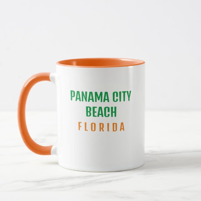 Panama City Beach Florida Coffee Mug (Left)