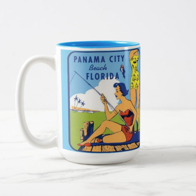 Panama City Beach Florida Coffee Mug (Left)