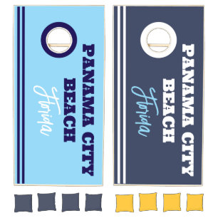 Panama City Beach Florida Cornhole Set